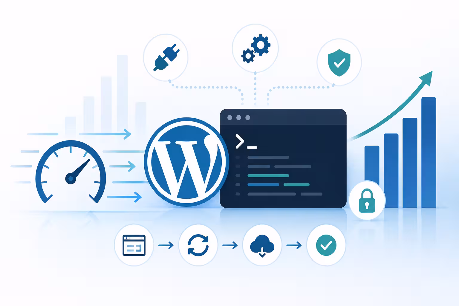 Bild zu der Casestudy: WordPress CLI: Warum WP-CLI im professionellen Betrieb unverzichtbar ist