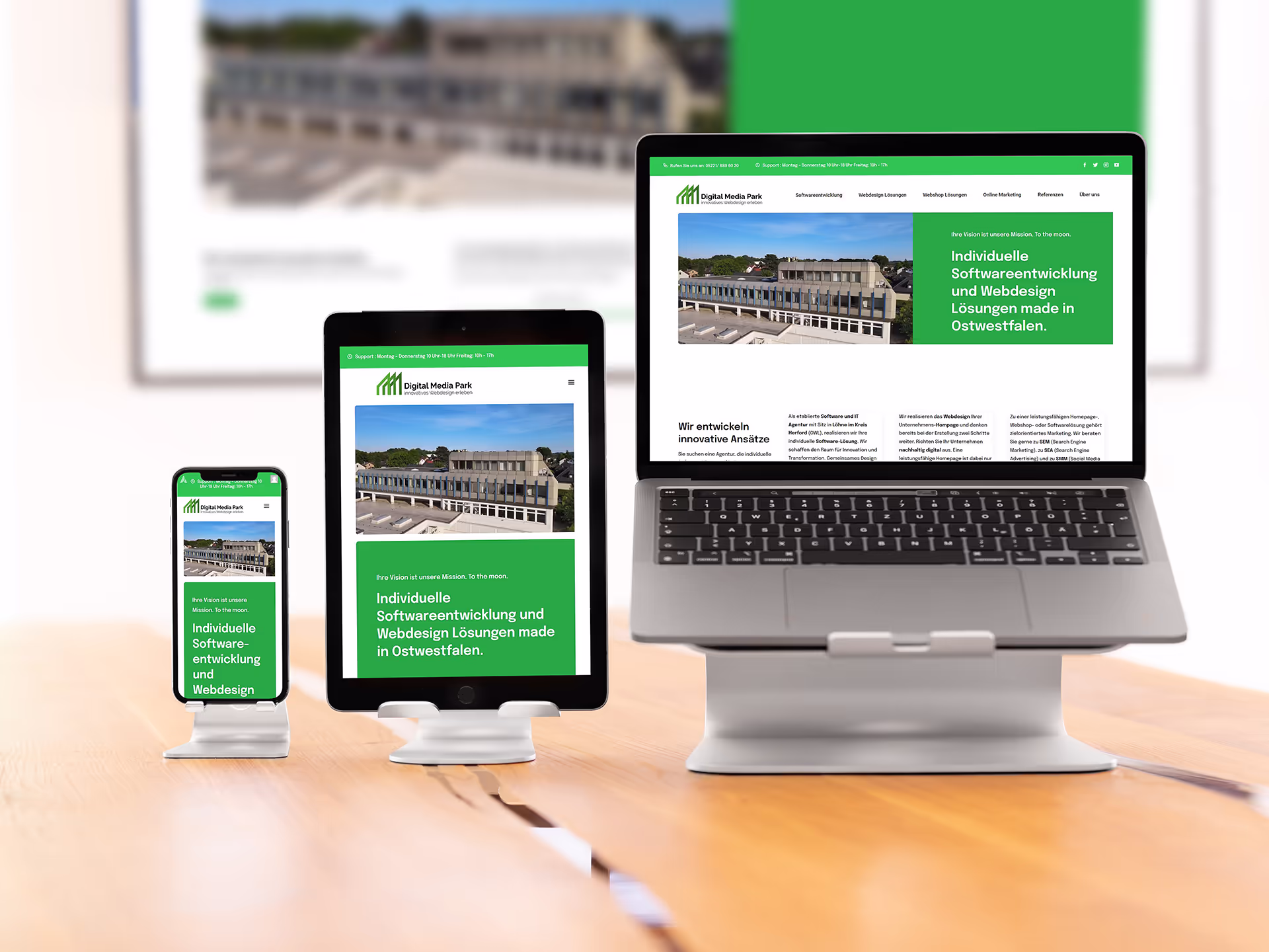 Responsive Website-Programmierung bei Digital Media Park